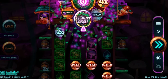 Fire Gnomes 2 Magic Wheel – taikapyörä toiminnassa