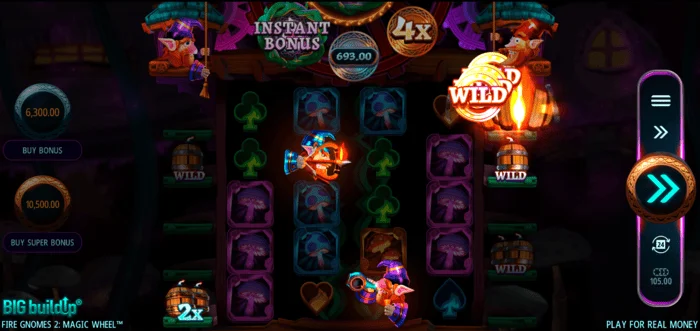 Fire Gnomes 2 Magic Wheel – symbolitaulukko